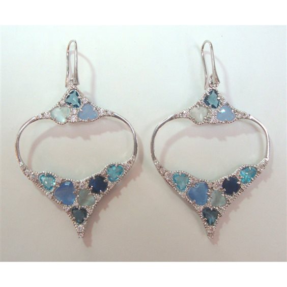 Ohrringe Damiata Gioielli Dame in Silber 461-D199 - 461-D199